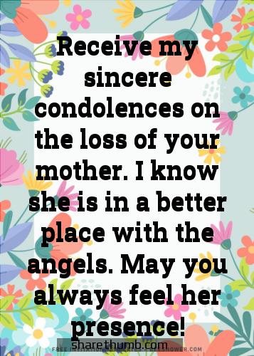 sympathy card for mom passing